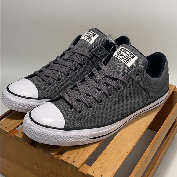 chuck taylor charcoal grey